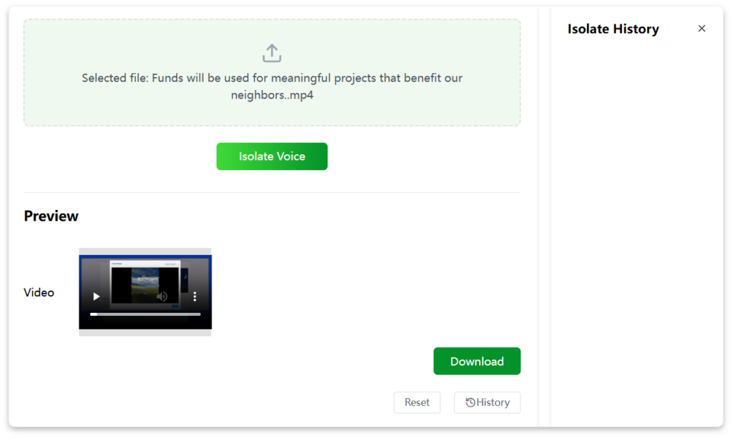 Step 3 Save the extracted high-quality audio