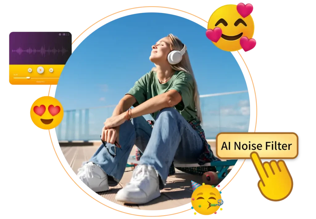 Say Goodbye to Annoying Noise — Create Studio-Quality Audio with One Click