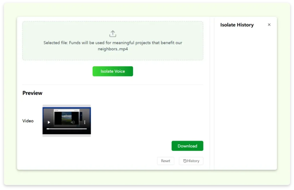 Download your results