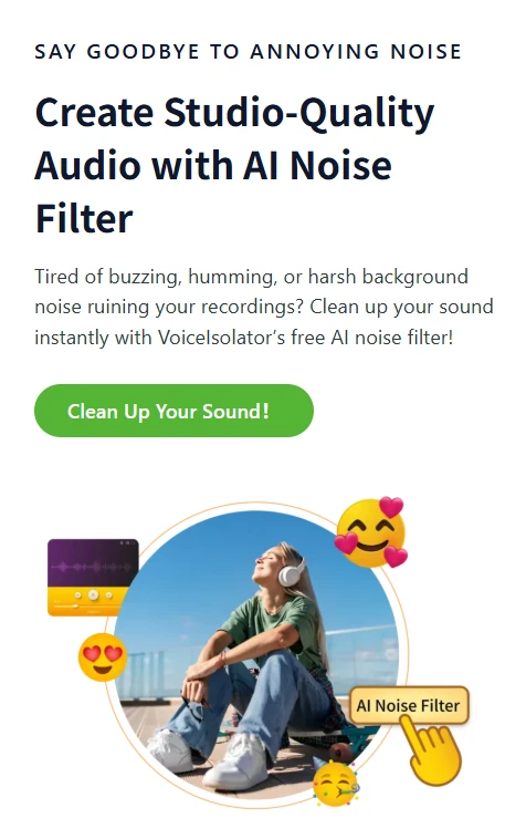 AI Noise Filter