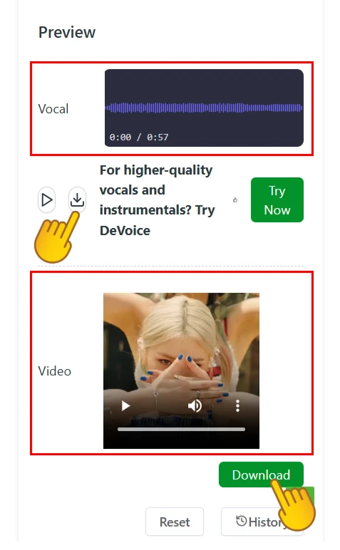 Step 3: Download Your Crystal-Clear Audio (or Video).