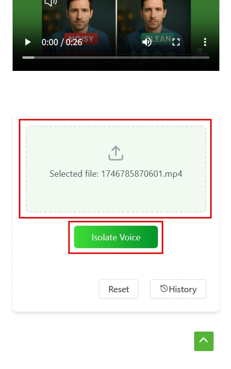 Step 2: Upload and Relax